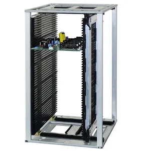 Smt Esd Magazine Rack 535*460*570Mm Antistatische Pcb Rack Verstelbaar