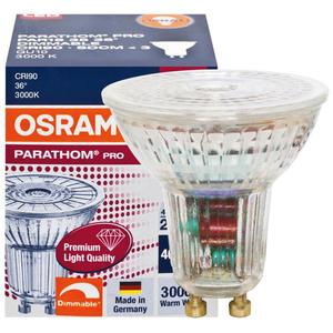 นำ-reflektorlampe, GU10/3,7W, PAR16, น้ำท่วม36 °, 230 LM, 690 CD, 3000K, L 55, Ø 51, 3,7W (35W), 230 LM, 3000K (9019627104) - Product Image 1