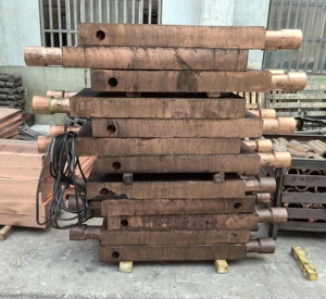 Design and Manufacture <strong>Copper</strong> Tiles, <strong>Copper</strong> Boots and <strong>Copper</strong> Components for Ferrosilicon Alloy Cables - Product Image 5