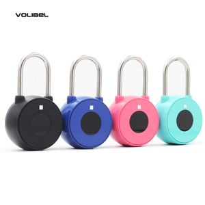 Smart Blue Tooth Padlock Waterproof Portable Security Fingerprint Lock Anti-Theft Padlock for Suitcase and Bag