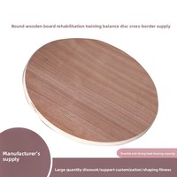 Planche d'équilibre en bois - Appareil personnalisable pour la relaxation musculaire, le yoga, la remise en forme, la rééducation et l'entraînement à l'équilibre Nantong