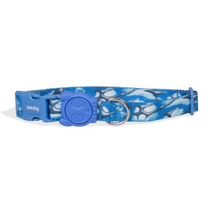 H3D Fly <b>Collar</b> Blue Patterned Adjustable <b>Pet</b> Dog <b>Collar</b> - Product Image 3