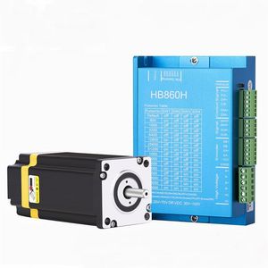 Bonne qualité <span class=keywords><strong>2</strong></span> phases hybride <span class=keywords><strong>3</strong></span>.5Nm couple Nema 24 moteur pas à pas en boucle fermée et kit pilote HB860H - Product Image 1
