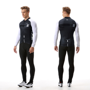 Jersey de Ciclismo de Manga Larga para Hombre y Mujer, de Secado Rápido, Transpirable, con Diseño Personalizado, Protección UV, para Primavera y Otoño - Product Image 4