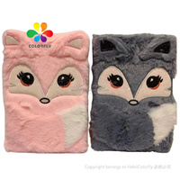 OEM Cadeau pour enfants filles kawaii mini carnet de notes mignon dessin animé animal doux et moelleux carnet de notes en peluche