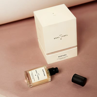 Boîtes rigides écologiques personnalisées pour l'emballage de parfums et de rouges à lèvres, design imprimé sur papier kraft