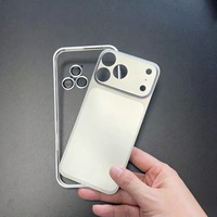 Coque de téléphone anti-chute Seahorse Buckle avec cadre métallique et coque arrière, transforme l'iPhone 17 Pro Max en 18 Pro Max en quelques secondes