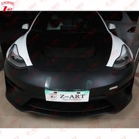 Kit carrosserie Z-ART Tesla Model 3 Prime X Facelift en fibre de carbone, kit aérodynamique, pare-chocs, pièces de tuning et de style pour Tesla Model 3