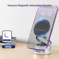 Support de téléphone portable pliable magnétique pour voiture, support magnétique de bureau à ventouse, accessoires pour automobile
