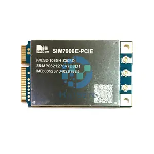 HAISEN SIMCOM modul M2M nirkabel 4G LTE-A cat6 SIM7906E-PCIE LTE-FDD Multi-Band/LTE-TDD/HSPA + GNSS modul SIM7906E MINI PCIE
