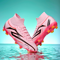 Chaussures de football professionnelles pour hommes, crampons de football à longs crampons personnalisés, vente directe d'usine, chaussures de sport de football, logo personnalisable