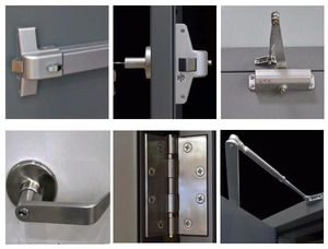 Certified Modern <strong>Design</strong> Good Quality Customized Steel Fire-rated <strong>Door</strong> - Product Image 6