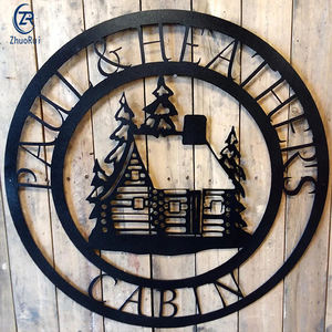 Grosir eceran Logo logam baja tahan karat terukir tanda logam luar ruangan kustom tanda logam Tag aluminium anodizing - Product Image 6