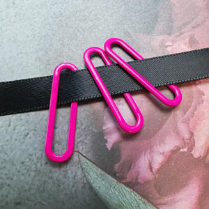 อุปกรณ์เสริมชุดชั้นใน แหวนขยายสายเสื้อชั้นในแบบปรับได้หลากสี  ตัวเลื่อน ตะขอ  วัสดุเป็นมิตรกับสิ่งแวดล้อม  โอริง  อุปกรณ์บิกินี่ - Product Image 4