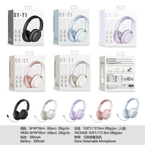 <span class=keywords><strong>Casque</strong></span> sans fil pliable Soyto T1 avec micro détachable <span class=keywords><strong>Casque</strong></span> ODM de haute qualité pour l'étude des jeux musicaux Sports Multi-Device - Product Image 6