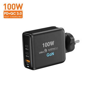 Adaptadores de Carga Rápida Vina para Cargador Baseus 100w Gan 65w Cargador Pd Pps Enchufe Europeo para <span class=keywords><strong>Xiaomi</strong></span> Cargador de Pared Rápido para Teléfono Móvil - Product Image 2