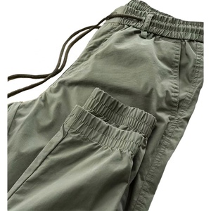 Pantalon Cargo Tactique sur Mesure pour Hommes, 100 % Coton, Nouveau Streetwear <span class=keywords><strong>Hip</strong></span> Hop Décontracté, Joggers Masculins, Taille Mi-Haute - Product Image 4