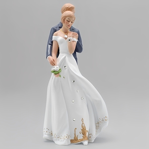 Prodotti in resina coppia statua danzante amore amore regalo astratto amore in ceramica tradizionale coreano romantiche coppie Statue - Product Image 3