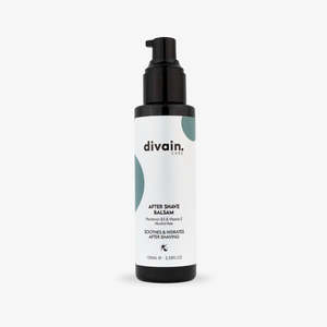 Baume après-rasage Divain 100 ml sans alcool, apaise et hydrate - Product Image 1