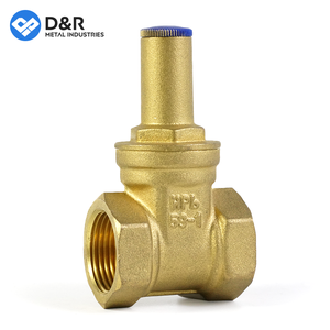 Vanne à boisseau sphérique industrielle verrouillable en laiton <span class=keywords><strong>D</strong></span>&R avec conception de verrouillage triangulaire - Série GVB1030-F - Product Image 2