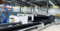 Machine de découpe laser à fibre numérique automatique à grande vitesse, best-seller, pour plaques et tubes métalliques avec système de contrôle Cypcut