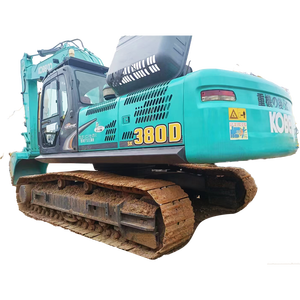 Excavadora de cadenas Kobelco SK380 de 30 toneladas, fabricada en Japón, con certificación CE, motor hidráulico de alta eficiencia, bomba y engranajes, 1 año de garantía. - Product Image 2