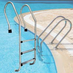 Échelles de <span class=keywords><strong>piscine</strong></span> en acier inoxydable SL 304 316 avec installation de bride d'ancrage <span class=keywords><strong>pour</strong></span> piscines <span class=keywords><strong>hors</strong></span> <span class=keywords><strong>sol</strong></span> - Product Image 6