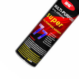 Super 77 <span class=keywords><strong>Colle</strong></span> adhésive <span class=keywords><strong>permanente</strong></span> polyvalente <span class=keywords><strong>en</strong></span> aérosol, papier, carton, tissu, plastique, <span class=keywords><strong>colle</strong></span> textile, bois, poids net 16.75 oz - Product Image 4