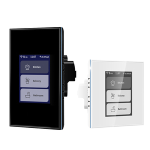 Lanbon nhà thông minh tuya LCD hiển thị ZigBee & Wifi chuyển đổi thông minh cuộc sống ánh sáng tường chuyển đổi hỗ trợ Alexa <span class=keywords><strong>Google</strong></span> điều khiển bằng giọng nói - Product Image 4