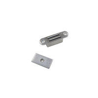 Loquet magnétique moderne en métal pour porte, idéal pour cuisine, hôtel, salon, accessoires de meubles, quincaillerie d'armoire - Rongsen RS-2935