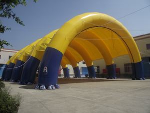 Tente gonflable d'arc de dôme de publicité de sport de haute qualité d'exportation de la Chine/tente gonflable de <span class=keywords><strong>camping</strong></span> de partie/tente gonflable de garage de voiture - Product Image 6