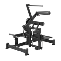 Machine de pont de hanche agenouillée chargée par plaque d'équipement de forme physique commerciale de gymnase pour le constructeur de poussée de bodybuilding d'utilisation d'intérieur
