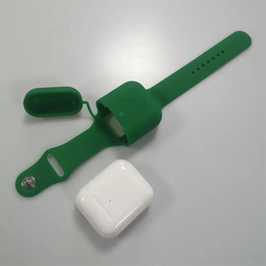 <span class=keywords><strong>ส</strong></span>ายนาฬิกาซิลิโคนแบบ<span class=keywords><strong>ส</strong></span>ปอร์ตเคสหูฟังสำหรับ Air pods COVER coque Watch STRAP - Product Image 1