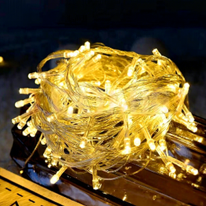 Guirnalda de Luces con Bombillas Grandes y Motivo Navideño, con Puntos LED Repetidos para Exhibiciones Comerciales Festivas - Product Image 1