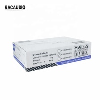Carte d'amplificateur 120W, amplificateur de puissance audio, 2 canaux, amplificateur de puissance 1,5U
