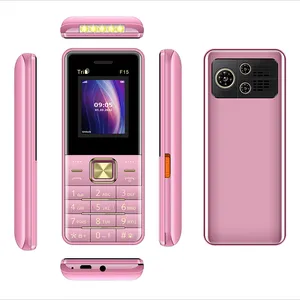 F15 кнопочный мобильный телефон 1,8 дюймов 3 SIM-карты сильный светодиодный фонарик HD камера с функцией сотового телефона