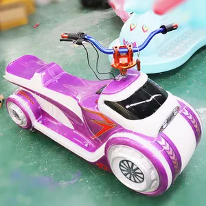 Music Colorful Led Electric Motorcycle Kiddie Rides Arcade Games Machine