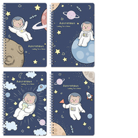 Carnet à spirales A5 de haute qualité, épais, élégant, motif dessin animé frais, ligné, papeterie pour étudiants, cadeau
