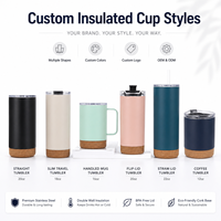 Gourde isotherme professionnelle en acier inoxydable de 16 oz, tasse à café à double paroi, mug de voyage OEM