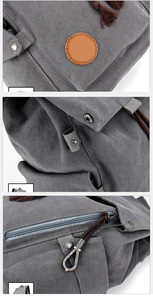 <span class=keywords><strong>Zaino</strong></span> Personalizzato all'Ingrosso, Borsa con Coulisse per Uomo, <span class=keywords><strong>Zaino</strong></span> Hipster in Tela e <span class=keywords><strong>Pelle</strong></span> per Scuola e Uso Quotidiano - Product Image 5