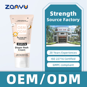 Crema para sarpullido <span class=keywords><strong>de</strong></span> pañales para bebés <span class=keywords><strong>de</strong></span> etiqueta privada, 120g, ungüento calmante multiusos, cuidado <span class=keywords><strong>de</strong></span> la piel del bebé para pieles sensibles - Product Image 4