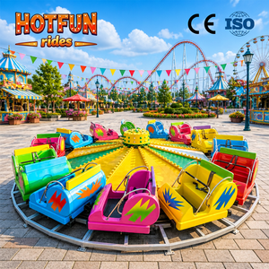 Grandi Attrazioni per Parchi Divertimento all'Aperto, Giostra Music Express da 40 Posti, Attrazione Rotante Emozionante per Parchi e Luna Park - Product Image 1