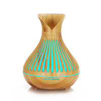 Humidificateur ultrasonique unique en forme de bouteille, diffuseur d'arômes d'huiles essentielles avec télécommande, humidificateur d'air à brume froide pour la vente en gros
