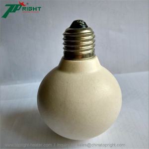 Lámpara de Calefacción de Cerámica <span class=keywords><strong>Infrarroja</strong></span> Industrial de 200W con Forma de Hongo, Bombilla de Cerámica de Infrarrojos Lejanos - Product Image 4