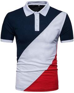 Ropa deportiva informal ajustada para hombre, Camiseta con estampado de polo recto de cintura alta y cintura elástica, estampado Vintage, lona ligera - Product Image 1