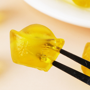 ผู้ผลิตขนมหวานแบบขายส่ง รับผลิตตามสั่ง แพ็คตัวอย่าง รสผลไม้รวม ขนมเยลลี่ฮาลาลแบบก้อน ขนมเยลลี่รูปทรงต่างๆ - Product Image 6