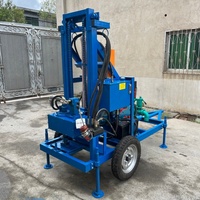 Prix avantageux pour forage de puits d'eau de 100m à 150m, machine de forage de puits, forage de mine, pour puits d'eau