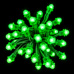 Module LED à points 9 mm, 8 couleurs (bleu, blanc chaud, vert), fil de cuivre étamé 7 brins, étanche IP67, lampe pixel, guirlande lumineuse féerique - Product Image 2