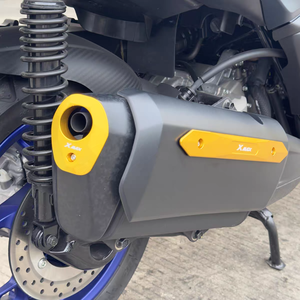 Convient pour Yamaha XMAX, couvercle décoratif de tuyau d'échappement en alliage d'aluminium CNC pour les modèles 2017-2024, couvercle décoratif de la sortie d'échappement - Product Image 3
