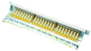 Panel de Conexiones de Alta Densidad de 24 Puertos Cat5 con Conector LC para Montaje en Rack 1U, Modelo LE-P3724S - Product Image 3